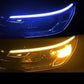 🚨🚘 -60% ! 🌟Bande LED Bi-Couleur Défilement – Étanche, Durable & Installation Facile.