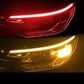 🚨🚘 -60% ! 🌟Bande LED Bi-Couleur Défilement – Étanche, Durable & Installation Facile.