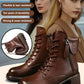 👢 60% DE RÉDUCTION ! 🎉 Bottes Femme Style Vintage – Élégantes, Confortables & Cuir Souple 🍂📦