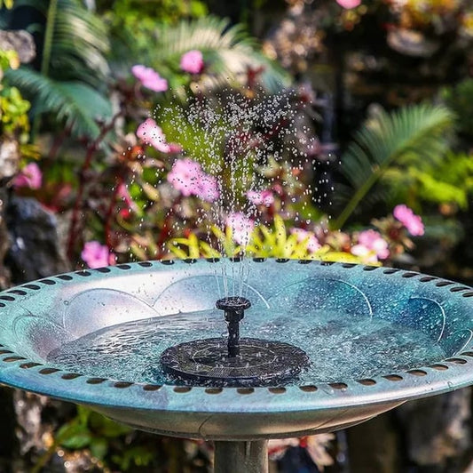 💐50% DE RÉDUCTION ! Fontaine Flottante à 4 Jets – Élégance Écologique pour Jardin & Étang ✨🌸【Offre Limitée】