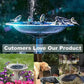 💐50% DE RÉDUCTION ! Fontaine Flottante à 4 Jets – Élégance Écologique pour Jardin & Étang ✨🌸【Offre Limitée】