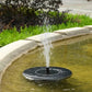 💐50% DE RÉDUCTION ! Fontaine Flottante à 4 Jets – Élégance Écologique pour Jardin & Étang ✨🌸【Offre Limitée】