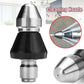 🚰🛒 -50% ! 💪🏻Buse Haute Pression pour Égouts – Acier Inox, 5000 PSI & Jet Inversé 7 Buses
