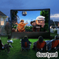 🔥 60% DE RÉDUCTION ! ✨ Écran Projection Portable Extérieur - Pliable et Réglable, Qualité 4K, Soirée Cinéma en Plein Air 🎬🌌