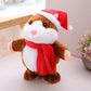 🐹✨ Peluche Hamster Interactif Parlant 15cm – Répétition Vocale Amusante, Hochement de Tête & Peluche Ultra-Douce
