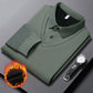 🔥 50% DE RÉDUCTION ! 🍂 Chemise à Col Rayé 2 Pièces - Style Automne/Hiver en Coton Respirant et Confortable 👔📦