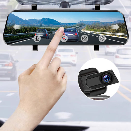 💐50% DE RÉDUCTION ! Caméra Recul & Dashcam 10″ Tactile – Écran intégral, réglage facile 🖐️📲【Offre Limitée】