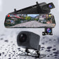 💐50% DE RÉDUCTION ! Caméra Recul & Dashcam 10″ Tactile – Écran intégral, réglage facile 🖐️📲【Offre Limitée】