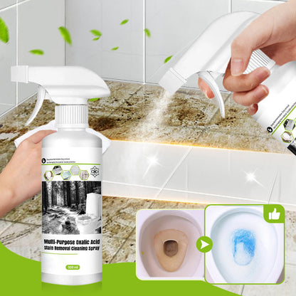 🔬 Nouvelle Formule 2026 | Spray Nettoyant Multi-usages Acide Oxalique | Élimine les Taches Magiquement ⚗️【-50%】