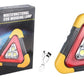 🚗Grande promotion - 50% de réduction🆘3-EN-1 Lampe de Signalisation d'Urgence Solaire Triangulaire pour le Bord de Route✨