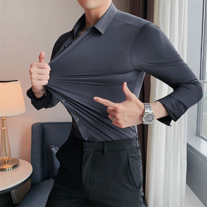 💐50% DE RÉDUCTION ! Chemise Homme Infroissable – Prête à Porter en 2 Minutes, Idéal pour Voyage 🚀🧳【Offre Exclusive : 2 = Livraison OFFERTE】