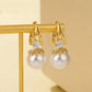 💐50% DE RÉDUCTION ! Boucles d’oreilles perles scintillantes – Cadeau tendance pour elle 💝🎁【Offre Limitée】