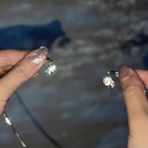 ✨ 60% de réduction !  💎 Collier à cœur magnétique avec diamants superposés 💗