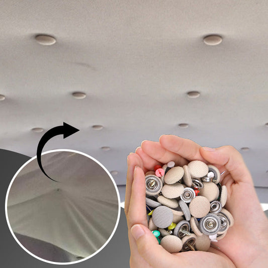 🧰🚘 Kit de Réparation pour Ciel de Toit Automobile – Boutons 20 mm, Vis Courtes et Installation DIY