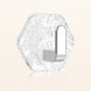 5PCS Punch-Free Ripple Wall Adhesive Hooks