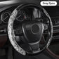 🔥 50% DE RÉDUCTION ! ✨ Protège-Volant Antidérapant Universel – Finition Bois de Pêche, Confort 4 Saisons, Grip Amélioré 🚗