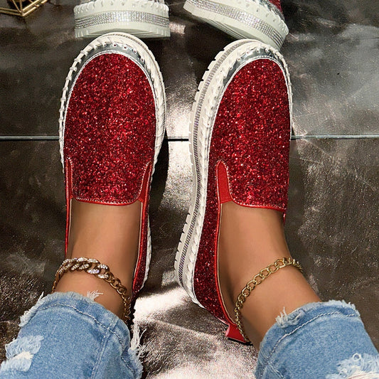 💐60% DE RÉDUCTION ! Basket Slip-On Femme – Légèreté & Confort au Quotidien 🌼🏃‍♀️【Prix Exceptionnel】