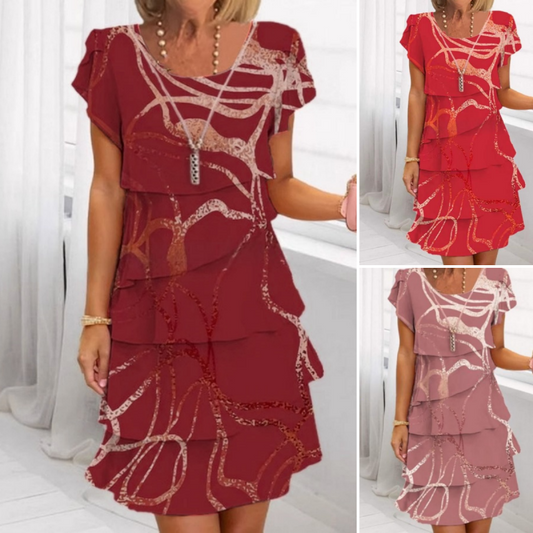 ⭐BEST‑VENTE 2026⭐💃Robe femme à volants chic🔥💥60% DE RÉDUCTION💥