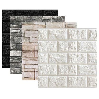 🧱✨ Panneau Mural 3D Autocollant en Mousse XPE | Rénovation Sans Outils, Relief Sculpté & Amorti Anti-Choc