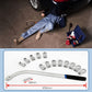 🔧🧰 Kit de 15 Outils pour Courroie Automobile – Têtes Interchangeables, Boîte de Rangement et Format Transportable