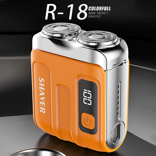 🪲🛒 -50% ! ⚡Mini Rasoir Électrique Portable Homme – Détection IA, Tête Magnétique & Charge Rapide 1h