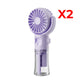 🌟💧 PROMO FLASH 50% ! Ventilateur Brumisateur Portable Rechargeable – 4 Vitesses, Brume Nano Hydratante, Silencieux, USB Type-C, 4 Coloris, Idéal Bureau & Voyage ✨