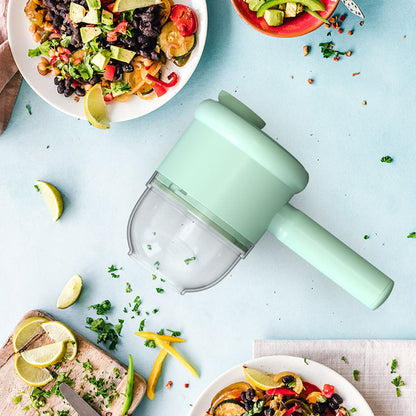 🥦🛒 -50% ! 🔋Hachoir Électrique Rechargeable à Main – Moteur 30W, 280 ml & Lames Inox Interchangeables