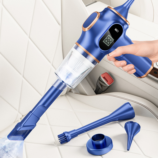 ⚡ Indispensable 2026 | Aspirateur Voiture Compact 4-en-1 | Puissance 20000Pa 🎯【-50%】