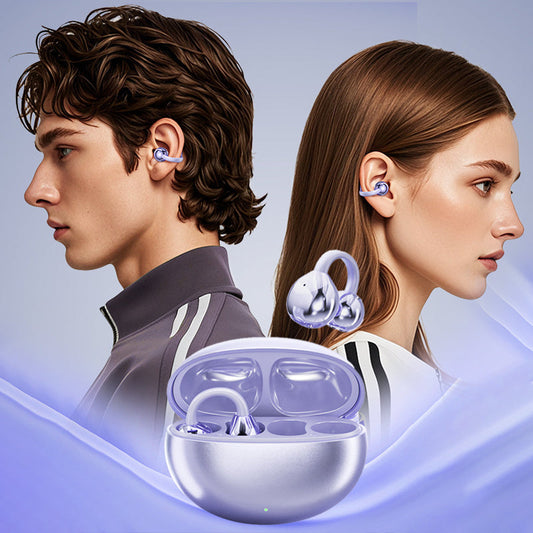 🎧👂🌿 OFFRE LIMITÉE 50% DE RÉDUCTION! Écouteurs Bluetooth 5.4 à Pince Ouverts – Ne Bouchent Pas le Canal Auditif, Restez Conscient de Votre Environnement, Ajustement Ergonomic – Idéaux pour la Course, le Vélo ou le Bureau 🏃‍♂️🚴‍♀️