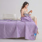 📢❄️ PROMO FLASH 50% ! Couette d'Été Rafraîchissante – Tissu Respirant, Lavable en Machine, Ultra-Douce, Design Bicolore Réversible, 8 Coloris, Idéale Nuits d'Été 💤