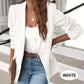 🧥 PROMO LIMITÉE 50% DE RÉDUCTION ! 💥 Veste Élégante Col Revers Bouton – Tissu Doux, Un Bouton, Polyvalente ✨