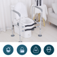 🚿🤝 -60% ! 🛡️Barres d'Appui de Sécurité pour Toilettes – Hauteur Réglable, Charge 150/250 kg & Installation sans Outil