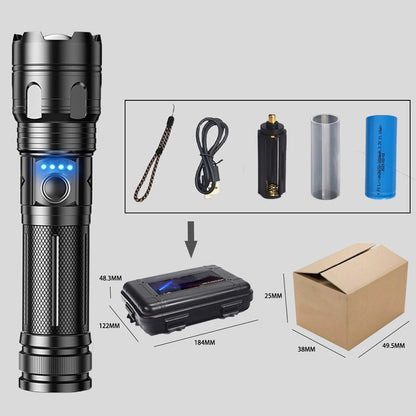⚡55 % de réduction🔦Lampe de poche d'extérieur portable multifonction avec zoom