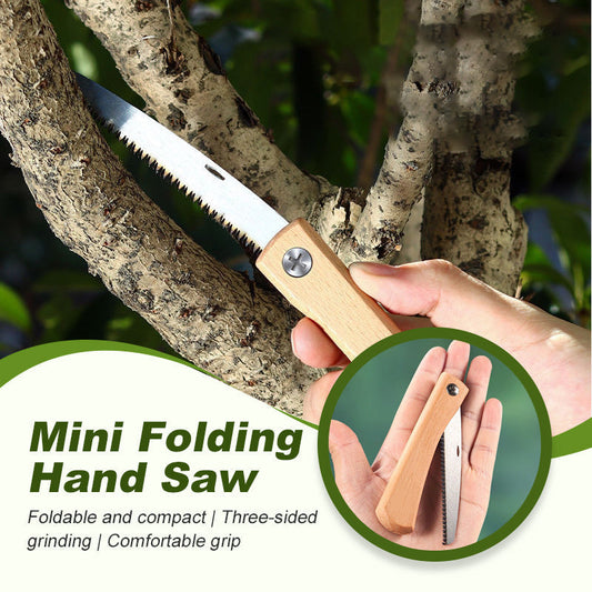 💐 -50% SUR NOTRE MINI-SCIE! Modèle Pliable Ultra-Léger – Coupe Rapide pour Jardin & Camping 🌲⛺ 【Offre Limitée】