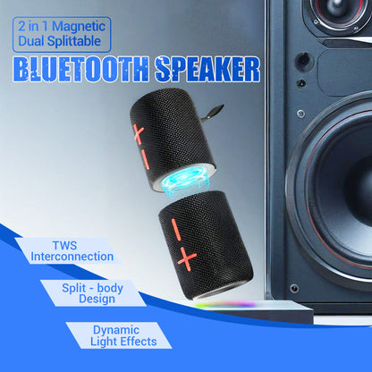 🎹Nouveaux articles - 50 % de réduction🎶Enceinte Bluetooth magnétique séparable 2 en 1