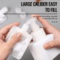 🧳💧 -60% ! 🧴Sachets d'Emballage de Voyage pour Liquides – Corps Transparent, Bouchon Étanche & Réutilisables.