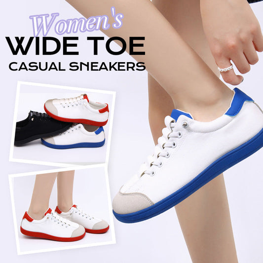 👟 60% DE RÉDUCTION ! 🌸 Baskets Décontractées à Bout Large pour Femmes - Confort Optimal et Style Urbain pour Marche ou Quotidien 🏙️✨