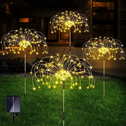 🌿 Ambiance & Décoration Jardin | Lampe Solaire Étanche | Allumage Automatique 🏡【-50%】