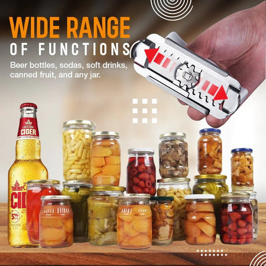 🔥Décapsuleur en acier inoxydable facile à régler⏰⏰Offre limitée : plus que 30 articles disponibles !🚚🚚