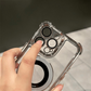 Airbag de protection contre les chutes, Avec Support, Magnétique Coque  pour iPhone