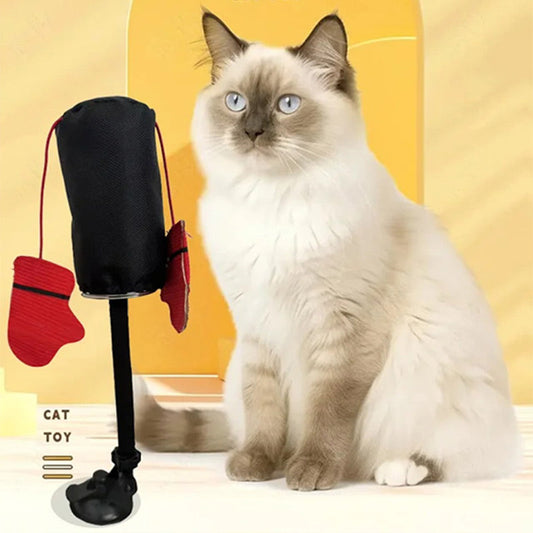 Jouet interactif pour chat : Sac de frappe😻🐾