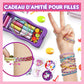 Kit DIY de Fabrication de Bracelets - Cadeau pour Enfants - Améliore les Compétences Manuelles