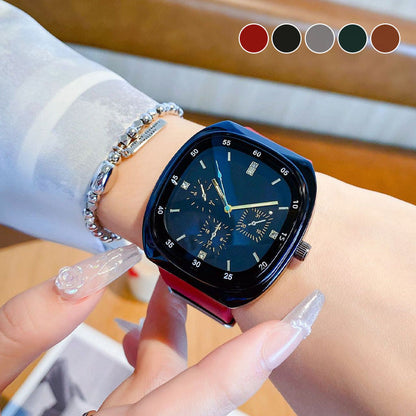 📢📢60 % de réduction ! ✨ Sélection Hiver : Montre Quartz 42 mm au Design Épuré & Respirant