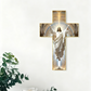📢📢50% DE RÉDUCTION ! ✨🔥Décoration murale rétro avec croix représentant Jésus-Christ