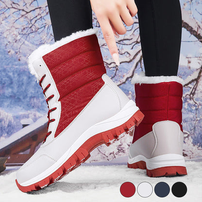 📢 60 % de réduction !!!🔥 Bottes d’hiver imperméables & ultra-chaudes pour femmes – élégantes, antidérapantes & respirantes ! ❄️👢