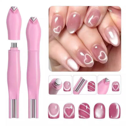 Stylo magnétique pour nail art œil de chat