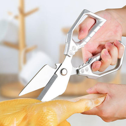 ✂️🛒 -60% ! 🍗 Ciseaux de Cuisine Multifonctionnels – Acier Inoxydable Ultra-Tranchant, Idéal pour Viande, Herbes & Noix.