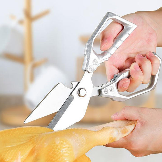 ✂️🛒 -60% ! 🍗 Ciseaux de Cuisine Multifonctionnels – Acier Inoxydable Ultra-Tranchant, Idéal pour Viande, Herbes & Noix.
