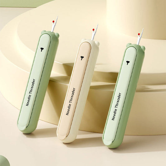 ✨ ACHETEZ 1, OBTENEZ 1 GRATUIT ! 🧵 Outil 2-en-1 Enfile-Aiguille & Défait-Points – Ergonomique, Précision Maximale sur Tous les Tissus 📏📦