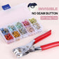 ✨ Nouveauté 2026 | Kit Boutons Pression DIY | Créez, Réparez, Colorez ! 🌈【-56%】